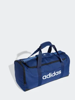 adidas Bleu - sac de sport linéaire moyen|Homme Sacs