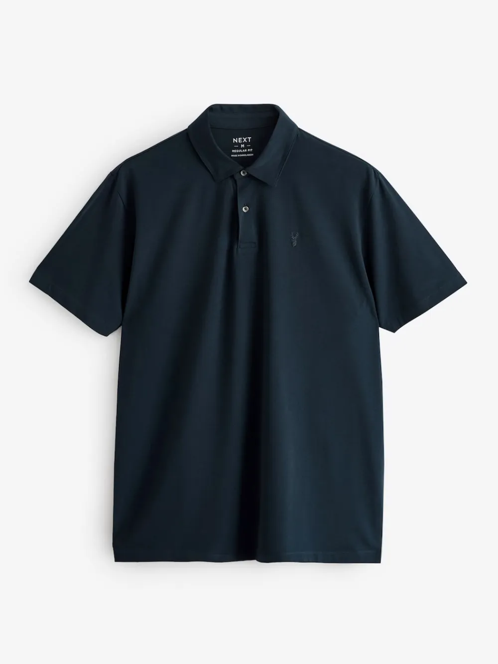 Next - Ajustement régulier - Polo en jersey Manches courtes 5 Pack Bleu