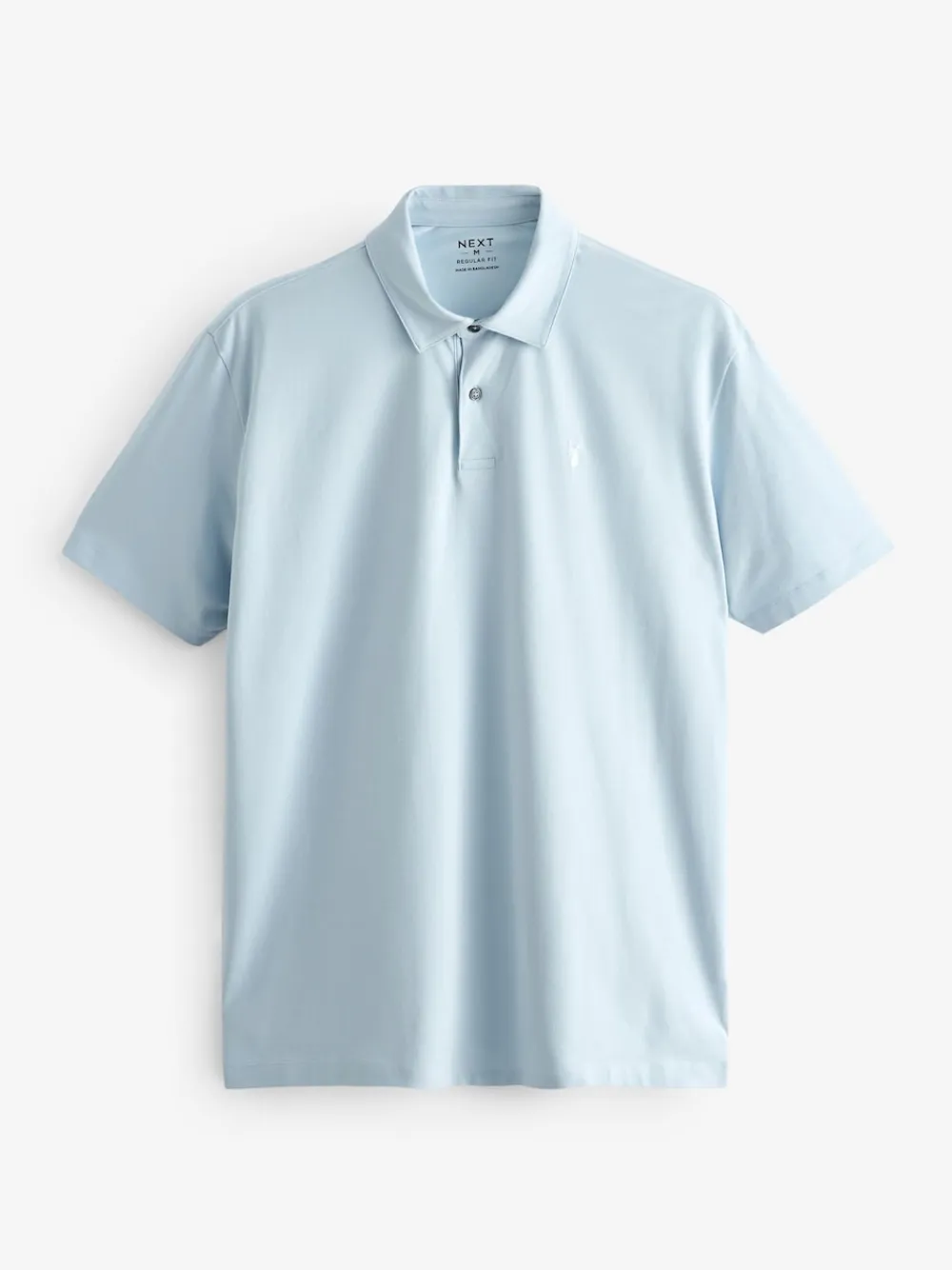 Next - Ajustement régulier - Polo en jersey Manches courtes 5 Pack Bleu