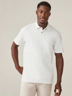 Next - Ajustement régulier - Polo en jersey Manches courtes 5 Pack Bleu
