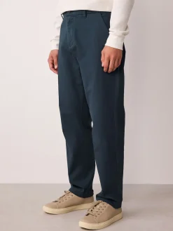 Outlet Next Bleu - - Pantalon chino stretch Ajustement régulier