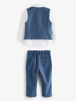 Clearance Baker by Ted Baker Bleu - Ensemble Gilet Chemises et Pantalons