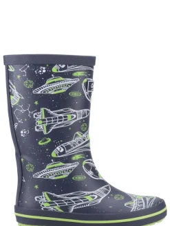 Outlet Cotswolds Bleu - Bottes Wellington Charlbury Junior