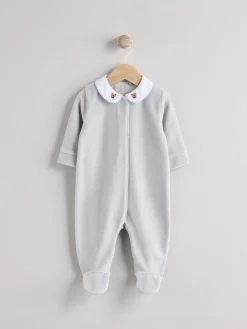 Best Next Bleu - Dors-bien texturé Baby Teddy Bear (0mois-3ans)