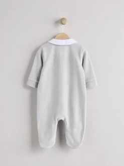 Best Next Bleu - Dors-bien texturé Baby Teddy Bear (0mois-3ans)