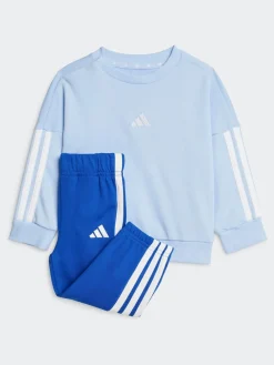 adidas Bleu - Ensemble de jogging Essentials pour bébé enfant| Joggings|Sweats Et Sweats À Capuche