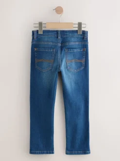 Online Next - Jeans extensibles (3-17yrs) Bleu