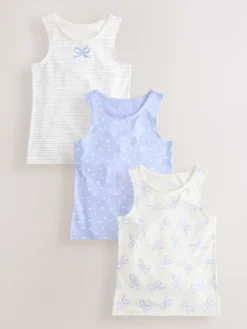 Clearance Next Bleu - Lot de 3 gilets imprimés (1.5-16ans)