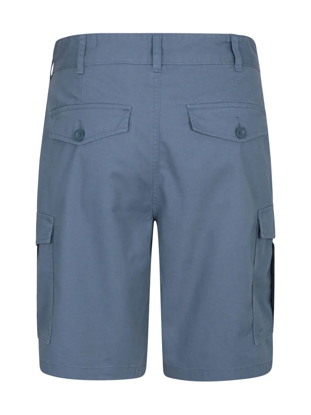 Mountain Warehouse - Mens Lakeside 100% Cotton Cargo Shorts Bleu
