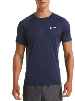 Best Nike Bleu - Manches courtes Hydroguard Sun Safe Rash Vest