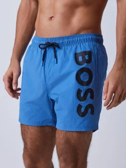 Online BOSS Bleu - Short de bain Octopus à logo
