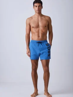 Online BOSS Bleu - Short de bain Octopus à logo
