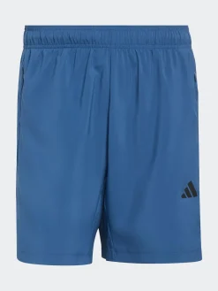 adidas Bleu - Short tissé Workout Essentials Base|Homme Shorts