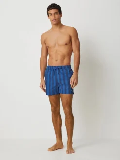 Outlet BOSS Bleu - Shorts de bain Flounder à rayures