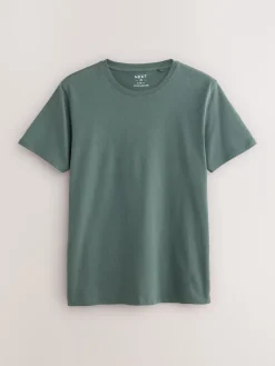 Best Next Bleu - Slim Fit (Slim Fit) - T-shirts de superposition en coton 100 %, lot de 5