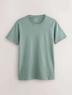 Best Next Bleu - Slim Fit (Slim Fit) - T-shirts de superposition en coton 100 %, lot de 5