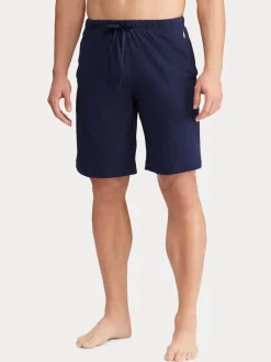 Hot Polo Ralph Lauren Bleu Chrome - Short extensible en jersey de coton
