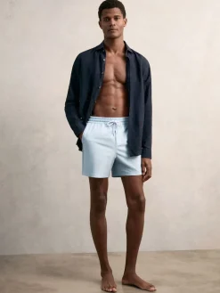 Best Reiss - Cliff Drawstring Shorts de bain Bleu clair