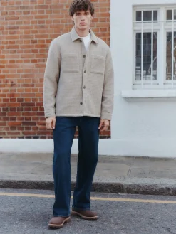 Next - Coupe ample - délavé vintage Denim Jeans|Homme Jean