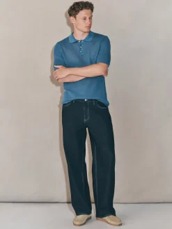 Outlet Next bleu foncé - Jean EDIT coupe ample