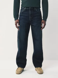 Outlet Next Bleu indigo moyen - - Jean Motionflex Coupe ample