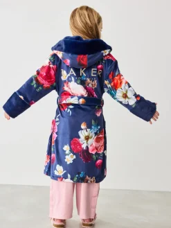 Baker by Ted Baker Bleu marine à fleurs - Peignoir| Peignoirs