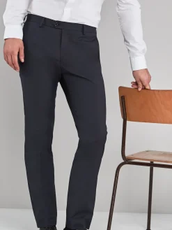 Clearance Next Bleu marine - - Pantalon intelligent stretch Skinny Fit (Skinny Fit)