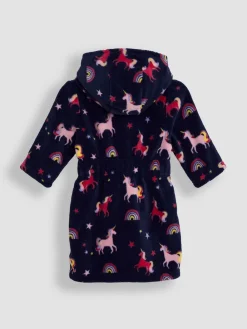 Best Jojo Maman Bébé - Peignoir Bleu marine motif licorne