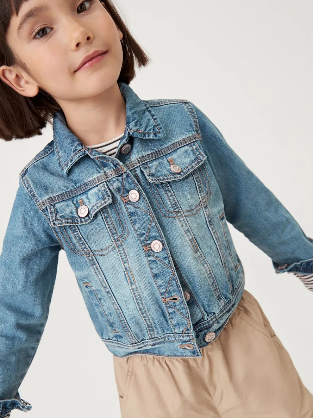 Best Next Bleu moyen - Veste western (3-16ans)