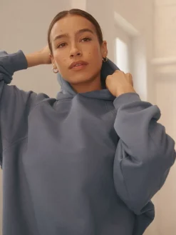 Best Next bleu pâle - Sweat à capuche épais coupe standard décontracté
