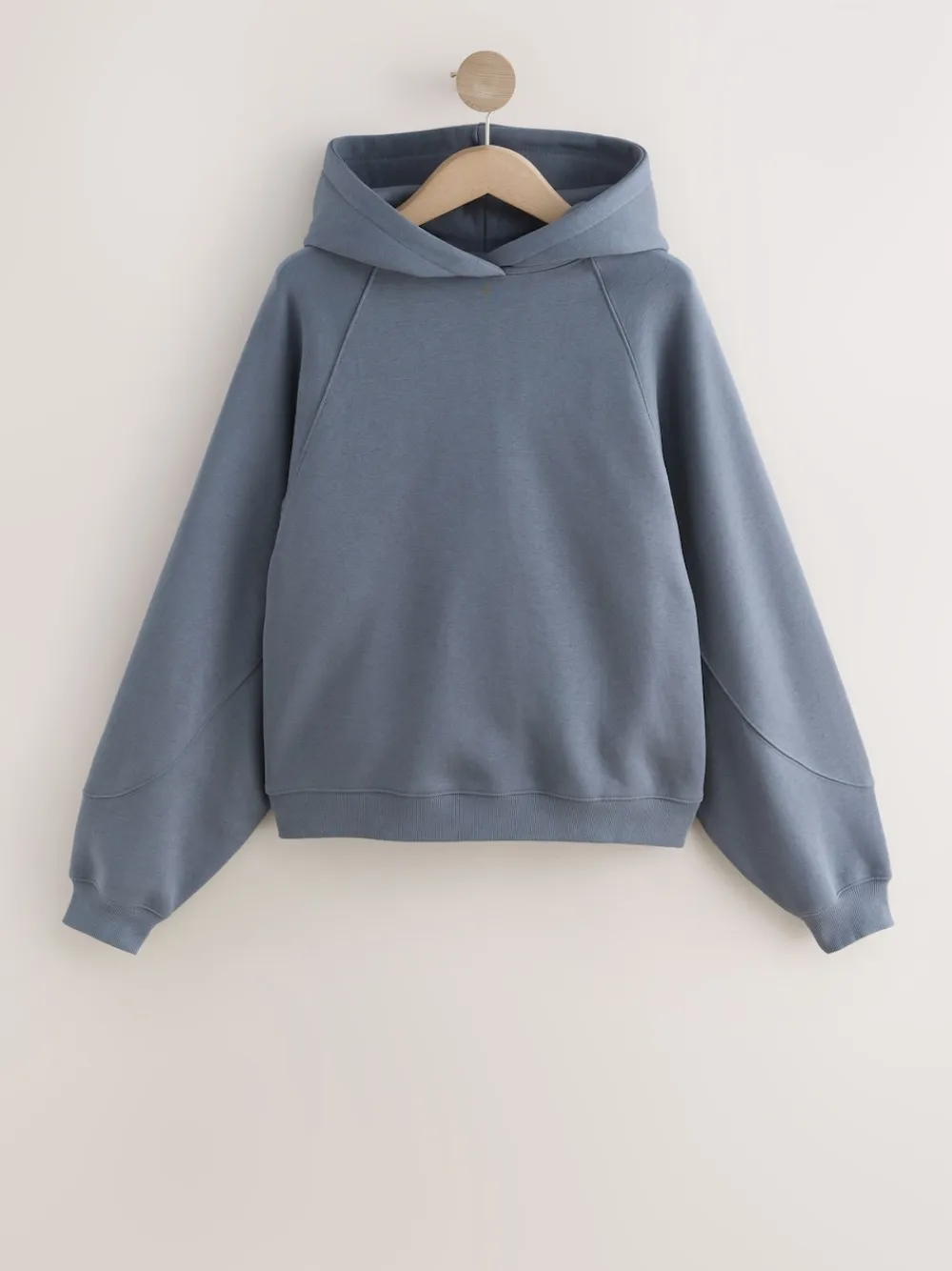 Best Next bleu pâle - Sweat à capuche épais coupe standard décontracté
