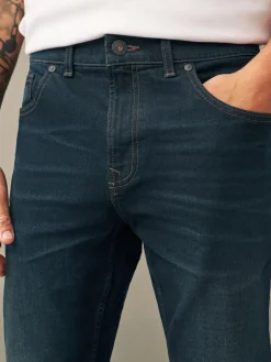 Best Next - Slim Fit (Slim Fit) - extensible Denim Jeans Bleu profond