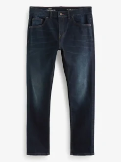Best Next - Slim Fit (Slim Fit) - extensible Denim Jeans Bleu profond