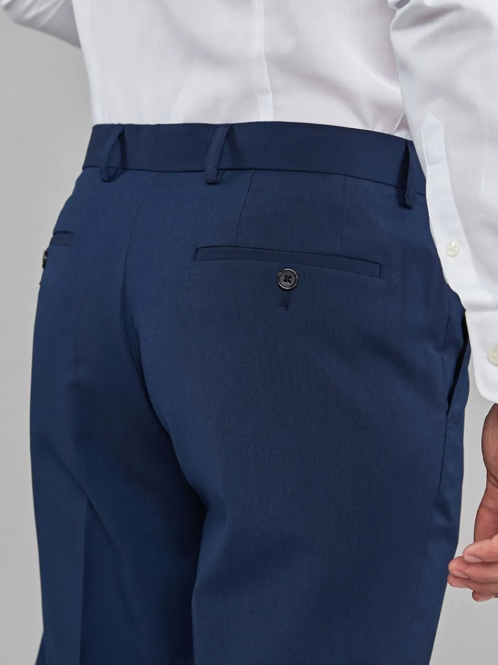 Clearance Next - Ajustement régulier - Pantalon intelligent stretch bleu vif