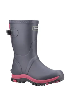 Sale Cotswolds Bottes en caoutchouc Realm bleues réglables