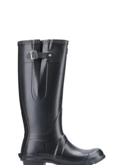 Cotswolds Bottes Wellington Windsor Grandes Noires|Femme Bottes De Pluie|Bottes De Pluie