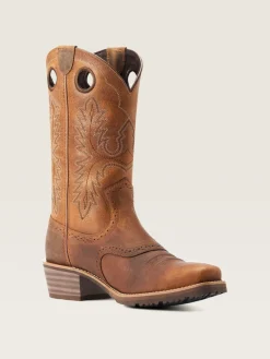 Ariat Bottes western Roughstock à bout carré|Homme Bottes