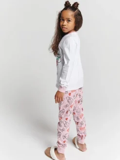 Brand Threads Ensemble pyjama Hello Kitty fille| Tous Les Vêtements De Nuit|Vêtements De Nuit Et Pyjamas