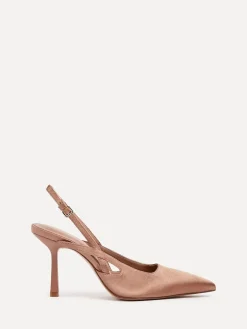 Clearance Linzi - Rhea À attacher à l’arrière talons courts Brun clair