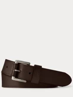 Discount Polo Ralph Lauren Brun foncé - Ceintures du joueur de poney en cuir
