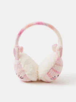 Angels By Accessorize Cache-oreilles en maille lapin fille| Chapeaux Et Gants Anti-Grattage|Chapeaux, Gants Et Écharpes