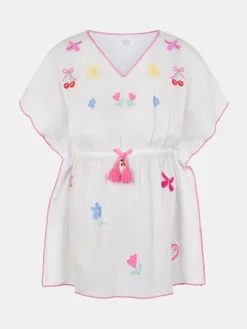 Best Angels By Accessorize Caftan fille brodé à la cerise