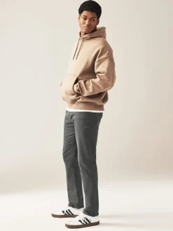 Best Next - Lit 1 place - Coupe ajustée Classic Jeans extensibles charbon de bois