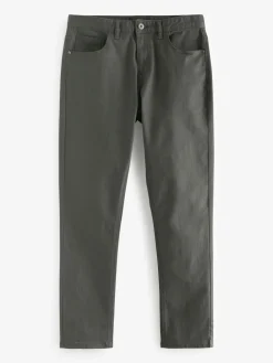 Best Next - Lit 1 place - Coupe ajustée Classic Jeans extensibles charbon de bois