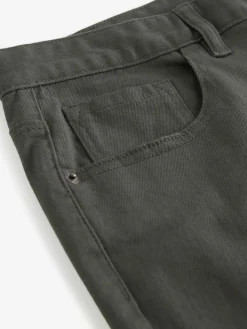 Best Next - Lit 1 place - Coupe ajustée Classic Jeans extensibles charbon de bois