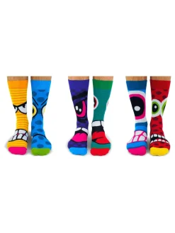 United Odd Socks Chaussettes Stress Heads|Homme Chaussettes|Chaussettes