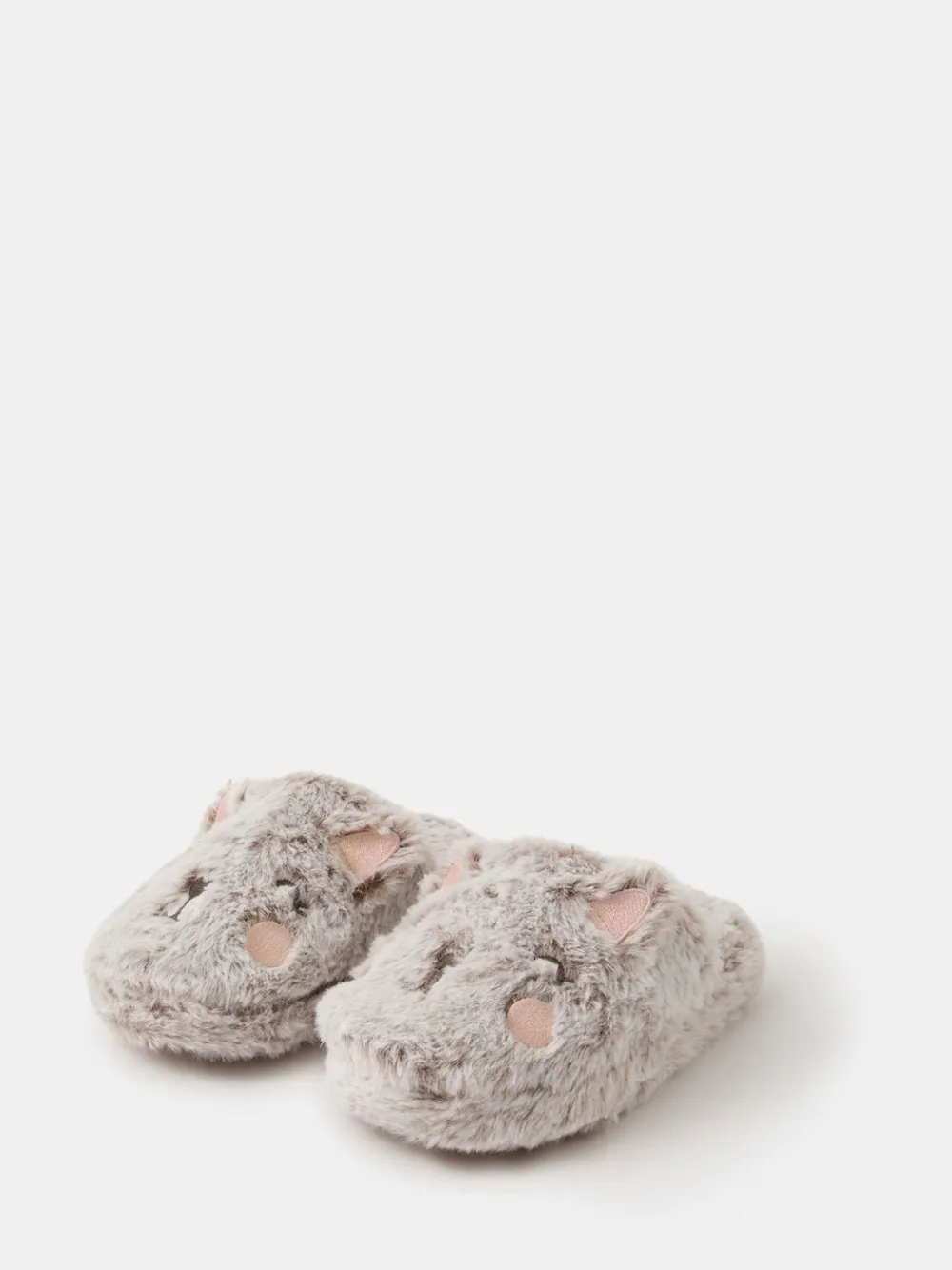 Accessorize Chaussons chat duveteux fille| Chaussons