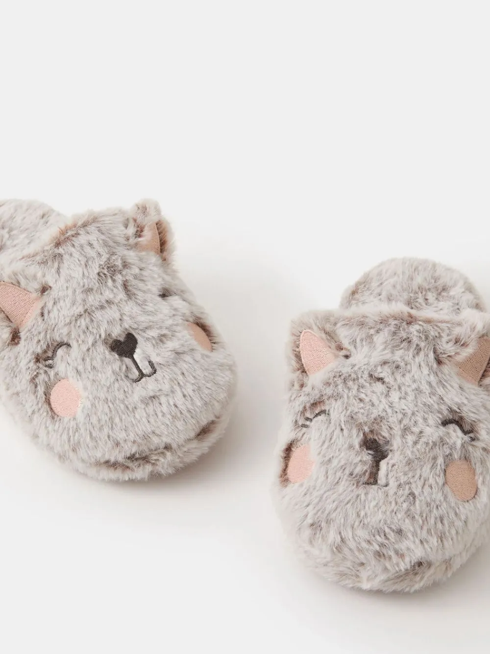 Accessorize Chaussons chat duveteux fille| Chaussons