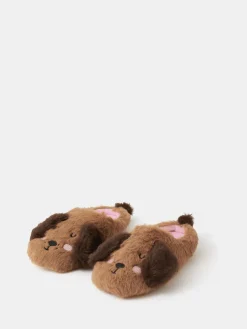 Online Accessorize Chaussons pour chien duveteux fille