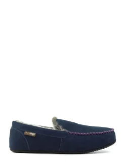 Lazy Dogz Chaussons Henry bleus|Homme Chaussons